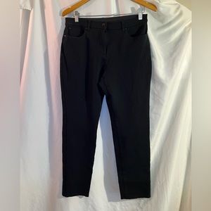 Chico sz 1 black ankle slacks
